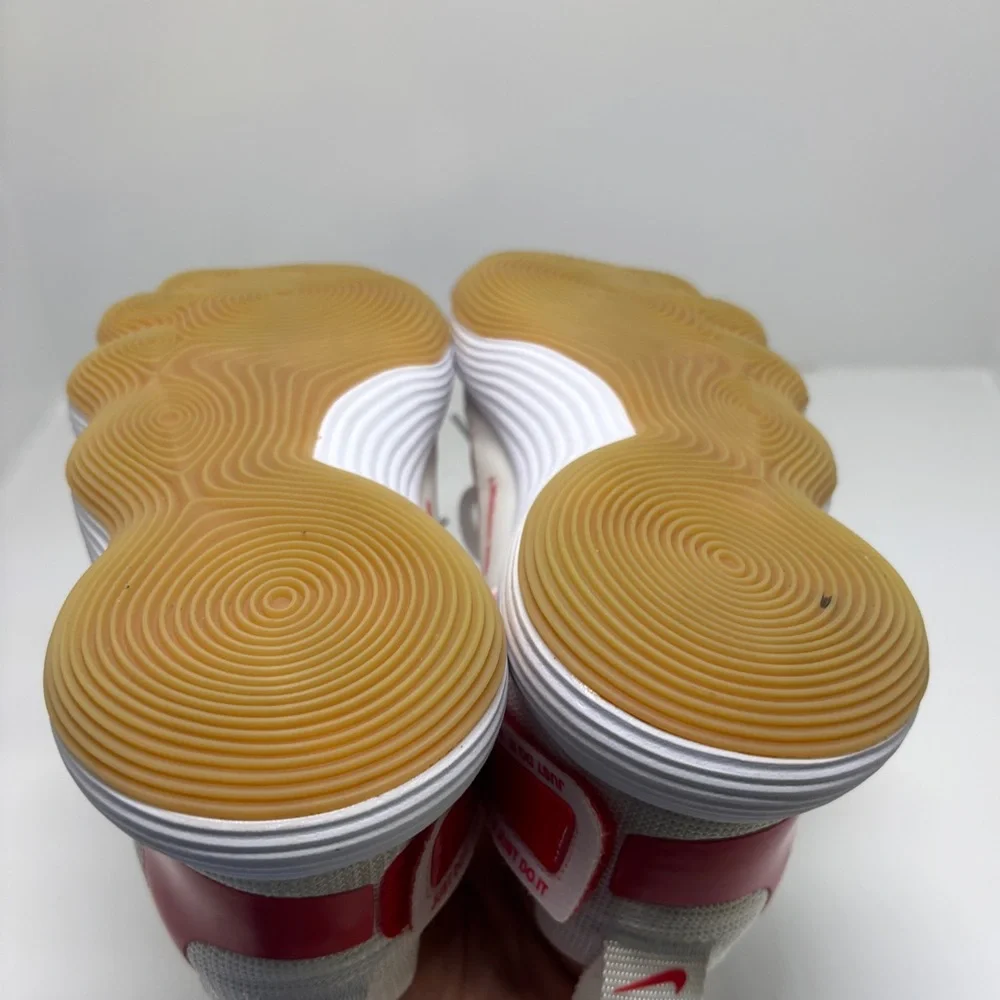 Nike React Hyperset Volleyball Shoes Women’s 6.5 White Red Gum Athletic Sneakers - Picture 10 of 16